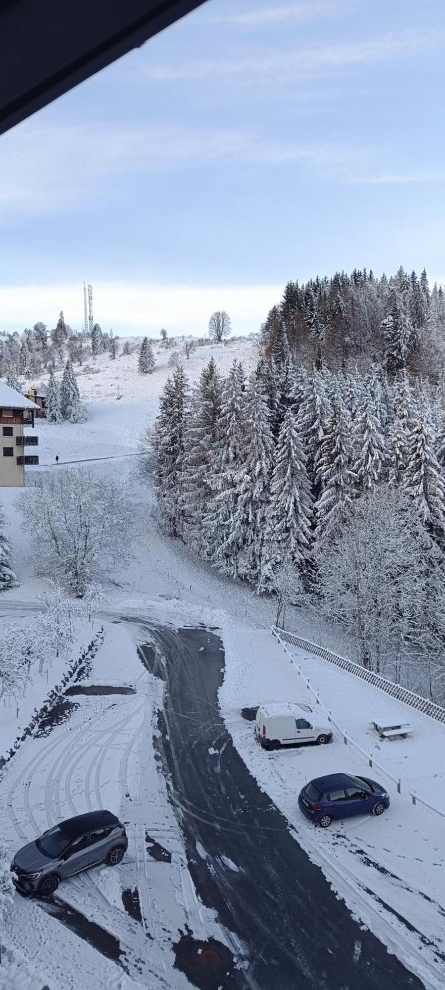 Appartement Dernier Etage Au Pied Des Pistes Hirmentaz Bellevaux Buitenkant foto